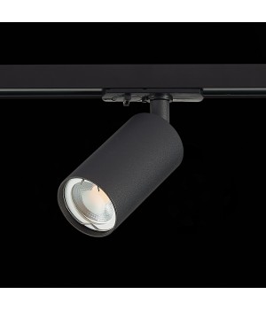ST300.406.01 Св-к трек. Мат. черный GU10 1*50W IP20 L100xW54xH142 220V Без ламп SOLT-foto5