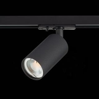 ST300.406.01 Св-к трек. Мат. черный GU10 1*50W  IP20 L100xW54xH142 220V Без ламп SOLT-foto5