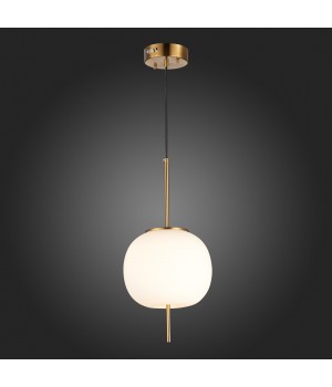 SL1621.203.01 Подвес ST-Luce Золотистый/Белый LED 1*13W 3000K LACUS-foto7