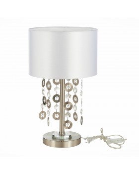 SL1757.104.01 Прикроватная лампа ST-Luce Никель/Белый E14 1*40W KATENA-foto2