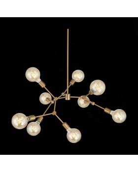 SL413.212.09 Люстра потолочная ST-Luce Латунь E27 9*40W TAVERE-foto9