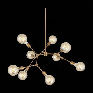 SL413.212.09 Люстра потолочная ST-Luce Латунь E27 9*40W TAVERE-foto9