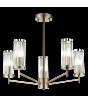 SL1233.102.05 Люстра потолочная ST-Luce Никель/Прозрачный E14 5*60W BITONTO-foto5