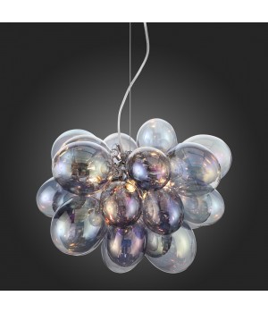 SL432.703.06 Люстра подвесная ST-Luce Хром/Перламутровый G9 6*5W SOSPIRO-foto9