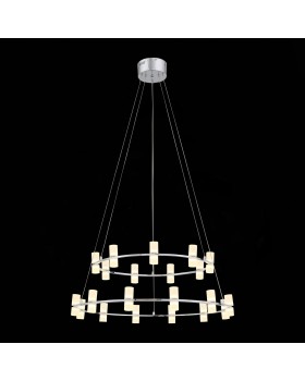 SL799.103.21 Люстра подвесная ST-Luce Хром/Белый LED 21*4W 3200K CILINDRO-foto9