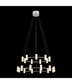 SL799.103.21 Люстра подвесная ST-Luce Хром/Белый LED 21*4W 3200K CILINDRO-foto9