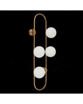 SL1149.301.04 Бра ST-Luce Латунь/Белый G9 4*5W VERA-foto4