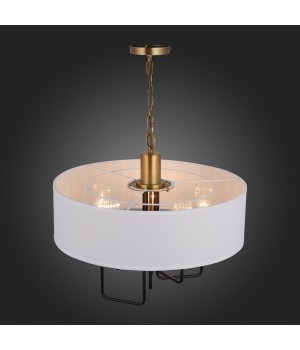 SL336.303.05 Люстра подвесная ST-Luce Коричневый, Бронза/Бежевый E14 5*60W DELAVERA-foto8