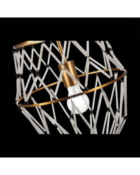 SL1016.213.01 Светильник подвесной ST-Luce Золотистый/Золотистый, Прозрачный E27 1*60W NARRIO-foto6