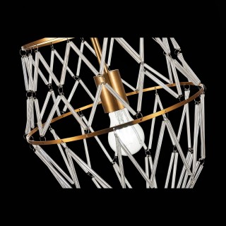 SL1016.213.01 Светильник подвесной ST-Luce Золотистый/Золотистый, Прозрачный E27 1*60W NARRIO-foto6