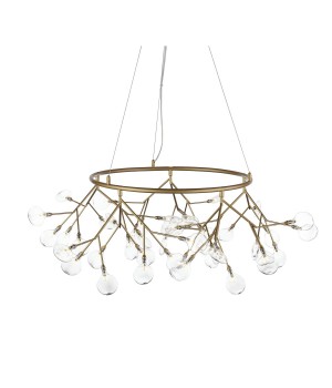 SL411.233.45 Люстра подвесная ST-Luce Золотистый/Прозрачный G4 45*1,5W RICCARDO-foto14