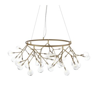 SL411.233.45 Люстра подвесная ST-Luce Золотистый/Прозрачный G4 45*1,5W RICCARDO-foto14