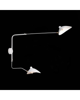 SL305.501.02 Светильник настенный ST-Luce Белый/Белый E27 2*60W SPRUZZO-foto9