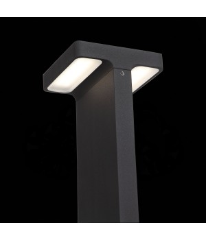 SL095.405.02 Светильник уличный наземный ST-Luce Черный/Черный LED 2*6W 4000K DISTESA-foto5