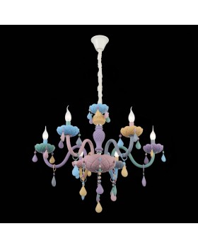 SL1700.783.06 Люстра подвесная ST-Luce Разноцветный E14 6*40W FIATA-foto10