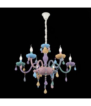 SL1700.783.06 Люстра подвесная ST-Luce Разноцветный E14 6*40W FIATA-foto10