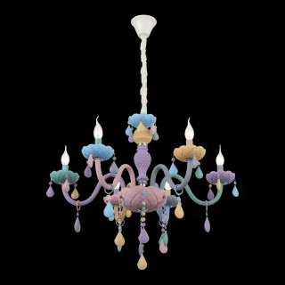 SL1700.783.06 Люстра подвесная ST-Luce Разноцветный E14 6*40W FIATA-foto10