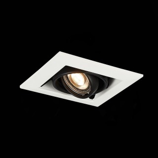 ST250.548.01 Св-к встр. Черный GU10 1*50W  L126xW126xH70 220V Без ламп HEMI-foto6