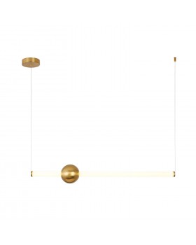SL1222.203.01 Светильник подвесной ST-Luce Золотистый/Золотистый, Белый LED 1*18W 4000K ANGURRA-foto2