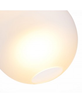 SL1133.523.01 Светильник подвесной ST-Luce Латунь/Белый E27 1*40W BOPONE-foto3