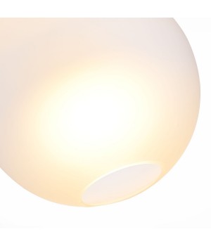 SL1133.523.01 Светильник подвесной ST-Luce Латунь/Белый E27 1*40W BOPONE-foto3