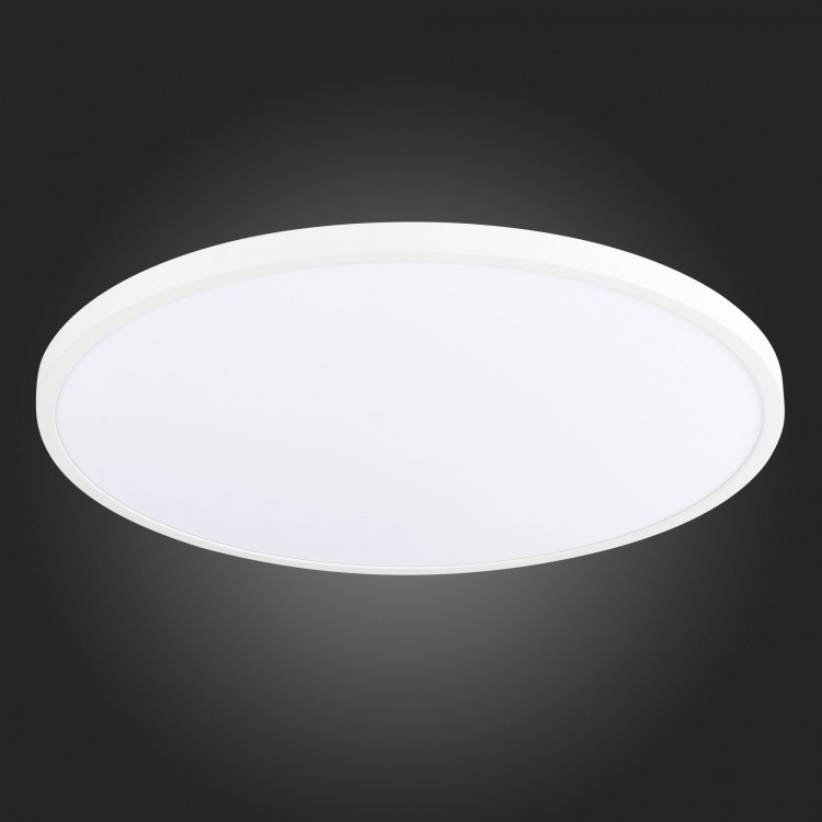 ST601.532.48 Светильник настенно-потолочный Белый LED 1*48W 3000K 4 320Lm Ra>80 120 IP20 D600xH25 90-265V ST601