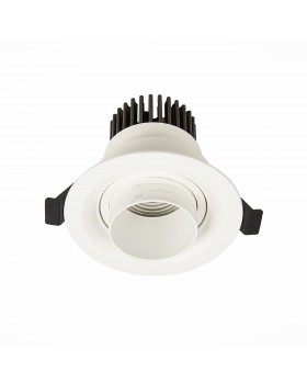 ST701.538.07 Св-к встр. Zoom Белый LED 1*7W 3000K 560Lm Ra 15°-60° IP20 D90xH65 170-240V ST701-foto3