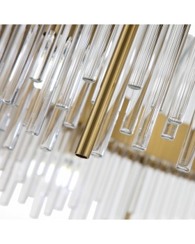 SL1158.303.16 Люстра подвесная ST-Luce Латунь/Латунь, Прозрачный G9 16*5W NITIDO-foto17