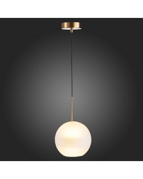 SL1133.533.01 Светильник подвесной ST-Luce Латунь/Белый E27 1*40W BOPONE-foto5