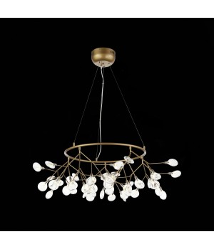 SL411.233.45 Люстра подвесная ST-Luce Золотистый/Прозрачный G4 45*1,5W RICCARDO-foto10