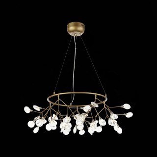 SL411.233.45 Люстра подвесная ST-Luce Золотистый/Прозрачный G4 45*1,5W RICCARDO-foto10