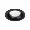 ST703.438.10 Св-к встр. Черный LED 1*10W 3000K 900Lm Ra>90 38° IP20 D85xH75 170-240V ST703