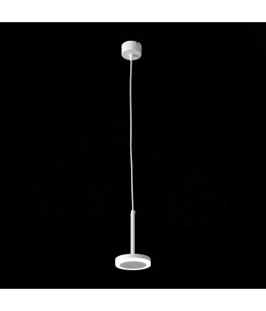 ST104.503.06 Светильник подвесной Белый LED 1*6W 3000K 468Lm Ra>80 120° IP20 D112xH184 170-240V CIAMELLA-foto4