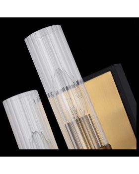 SL336.301.02 Бра ST-Luce Коричневый, Бронза/Прозрачный E14 2*60W DELAVERA-foto9