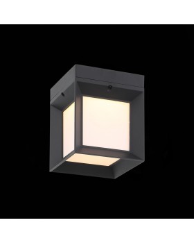 SL077.401.01 Светильник уличный настенный ST-Luce Черный/Белый LED 1*9W 3000K CUBISTA-foto3