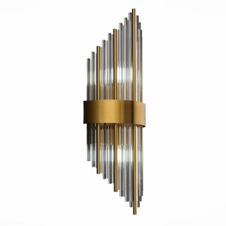 SL1158.301.02 Светильник настенный ST-Luce Латунь/Латунь, Прозрачный E14 2*60W NITIDO-foto11