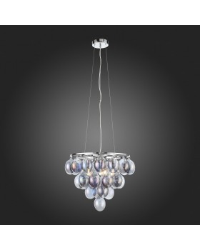 SL432.703.05 Люстра подвесная ST-Luce Хром/Перламутровый E27 5*60W SOSPIRO-foto6