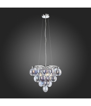 SL432.703.05 Люстра подвесная ST-Luce Хром/Перламутровый E27 5*60W SOSPIRO-foto6