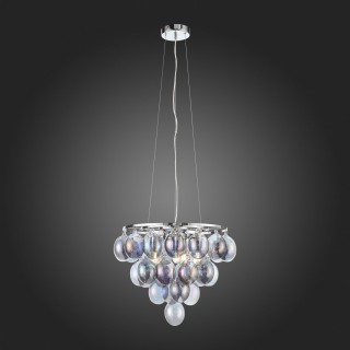 SL432.703.05 Люстра подвесная ST-Luce Хром/Перламутровый E27 5*60W SOSPIRO-foto6