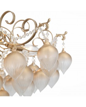 SL659.302.09 Люстра потолочная ST-Luce Золотистый/Золотистый E14 9*40W FRUTTI-foto11