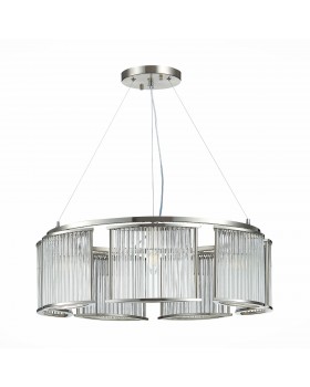 SL1627.103.07 Люстра подвесная ST-Luce Хром/Прозрачный E14 7*40W Velletri-foto2