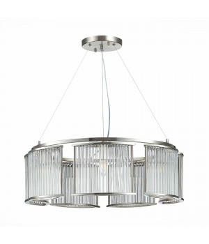 SL1627.103.07 Люстра подвесная ST-Luce Хром/Прозрачный E14 7*40W Velletri-foto2