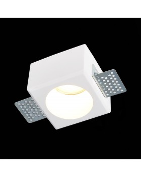 ST252.508.01 Св-к встр. из гипса белый GU10 1*50W IP20 L80xW80xH52 180-240V Без ламп ST252–254 GYPSUM-foto4