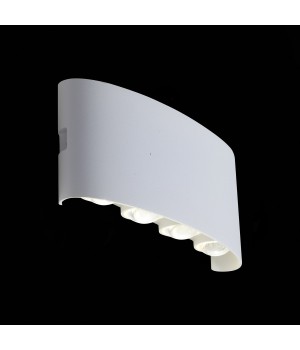 SL089.501.08 Светильник уличный настенный ST-Luce Белый кварцевый LED 8*1W 4000K BISELLO-foto10