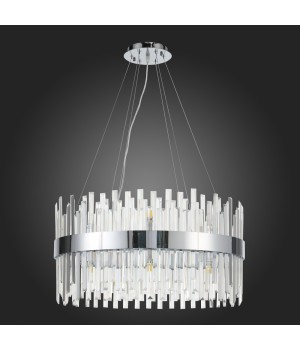 SL1160.103.18 Люстра подвесная ST-Luce Хром/Хром, Прозрачный G9 18*5W BAFO-foto6