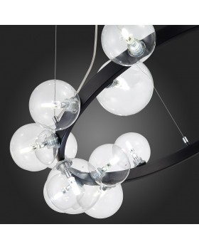 SL1165.403.15 Светильник подвесной ST-Luce Черный/Прозрачный G4 15*5W NECTON-foto12