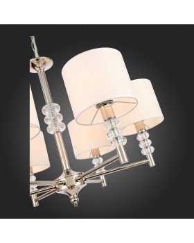 SL1751.103.06 Люстра подвесная ST-Luce Никель/Белый E14 6*40W ENITA-foto9