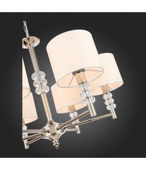 SL1751.103.06 Люстра подвесная ST-Luce Никель/Белый E14 6*40W ENITA-foto9