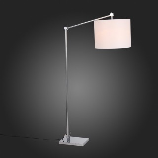 SL460.105.01 Торшер ST-Luce Хром/Белый E27 1*60W (из 2-х коробок) MARCIA-foto4