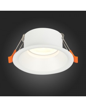 ST201.508.01 Св-к встр. Мат. белый GU10 1*50W D89xH40 220V Без ламп NOBARRA-foto7